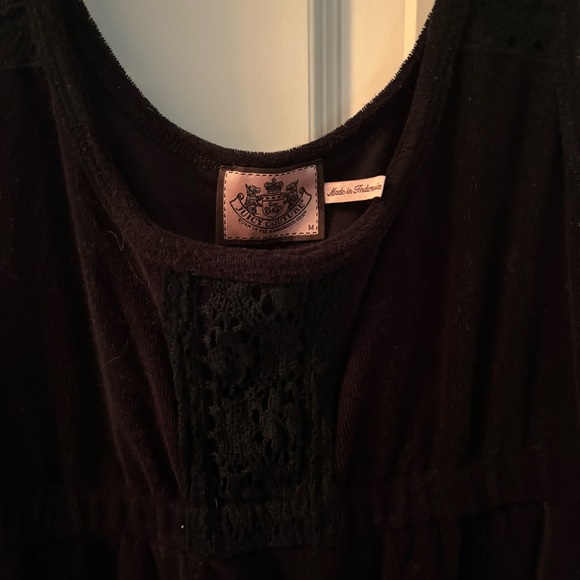 Juicy Couture Black Lace Detail Dress - Picture 2 of 5